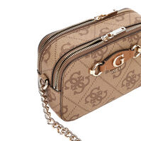 Mini Bandolera Izzy Logotipo 4G Beige Multi   Mini Bandolera Izzy Logotipo 4G Beige Multi   2